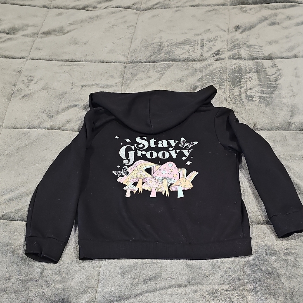 Full Tilt Black 'Stay Groovy' Kids Hoodie